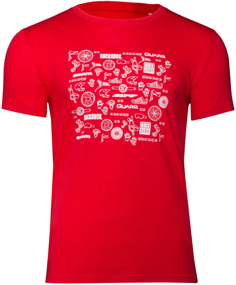 SRAM All Brand Scribble T-Shirt 3 SRAM All Brand Scribble T-Shirt
