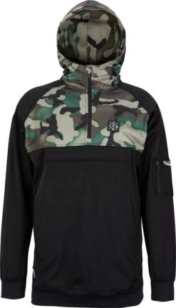 LOOSE RIDERS Fleece Anorak Jacke