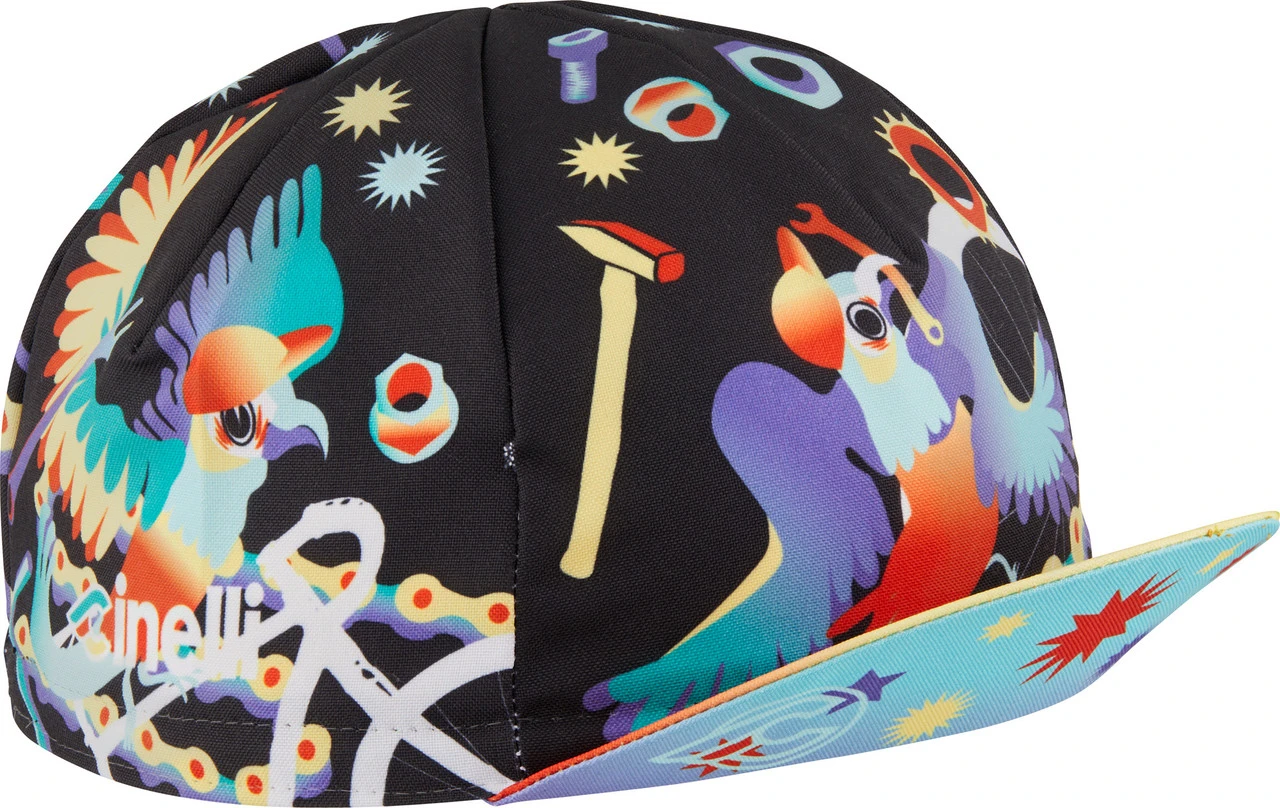 Cinelli Lida Ziruffo Repairrot Radmütze 4 Cinelli Lida Ziruffo Repairrot Radmütze – Bild 2