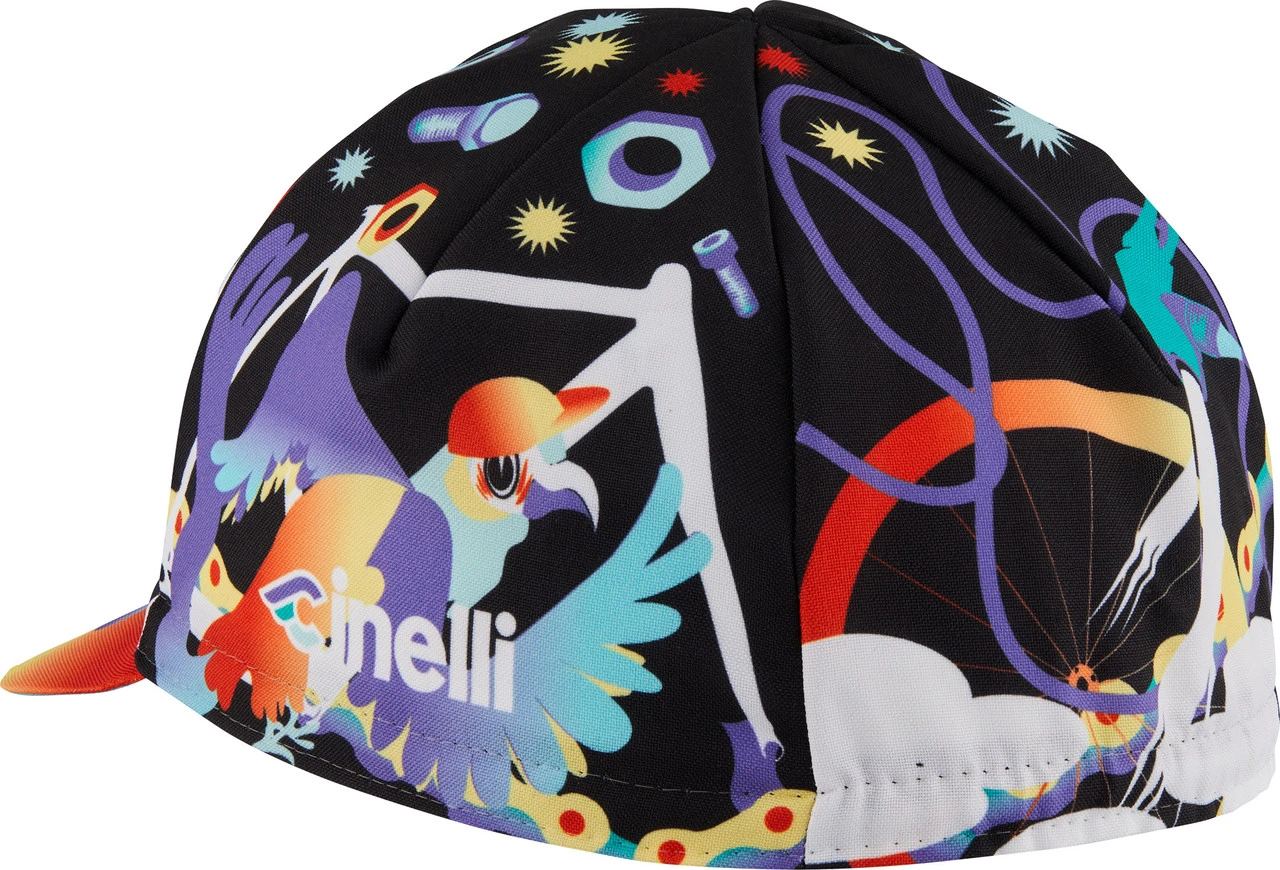 Cinelli Lida Ziruffo Repairrot Radmütze 5 Cinelli Lida Ziruffo Repairrot Radmütze – Bild 3