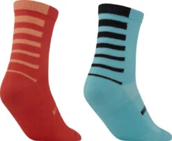 Endura Coolmax Stripe Damen Socken 2er-Pack -Kleidung 434505