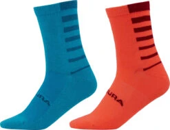 Endura Coolmax Stripe Damen Socken 2er-Pack -Kleidung 434507